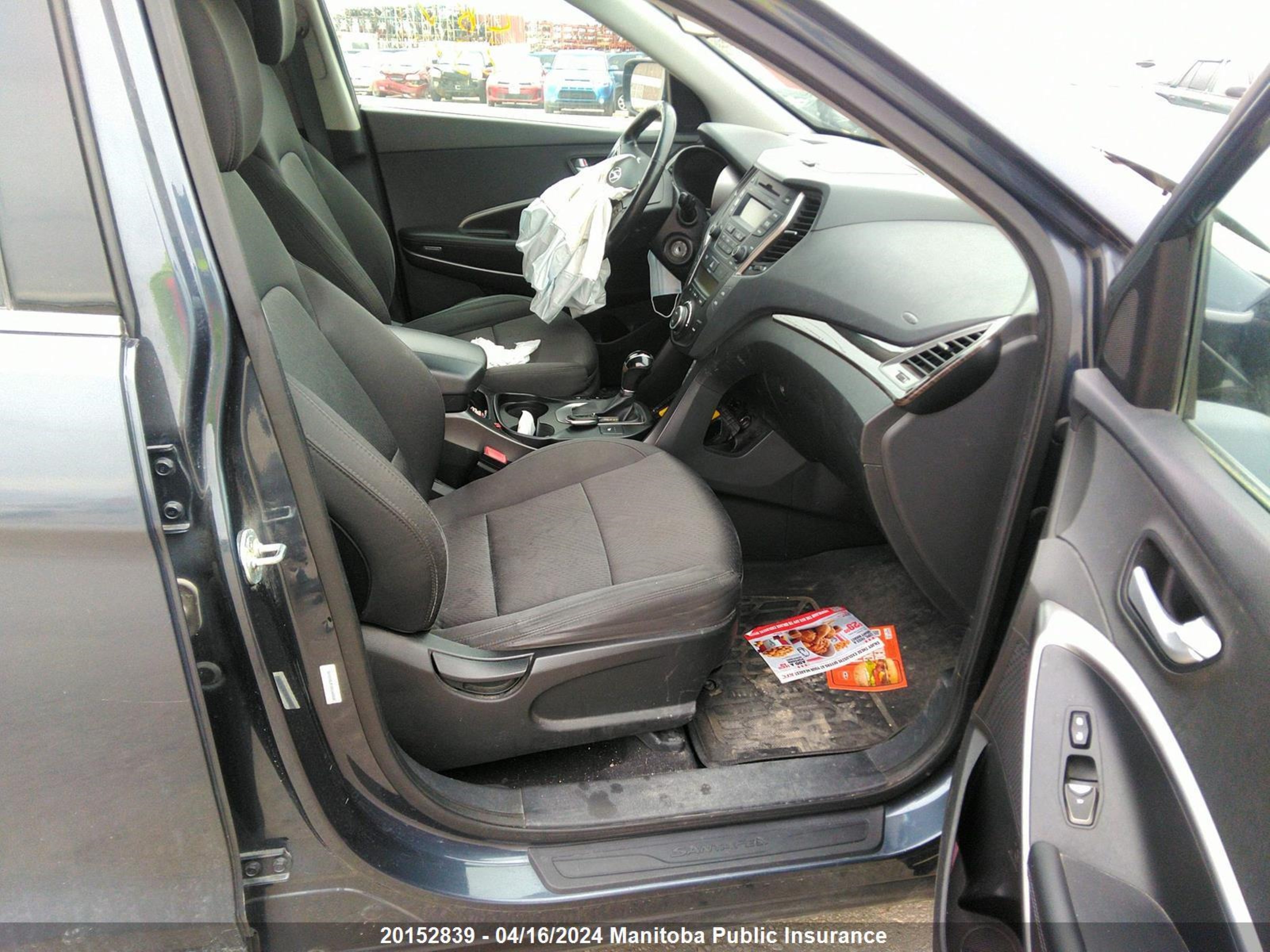 Photo 4 VIN: 5XYZUDLB1EG168408 - HYUNDAI SANTA FE 