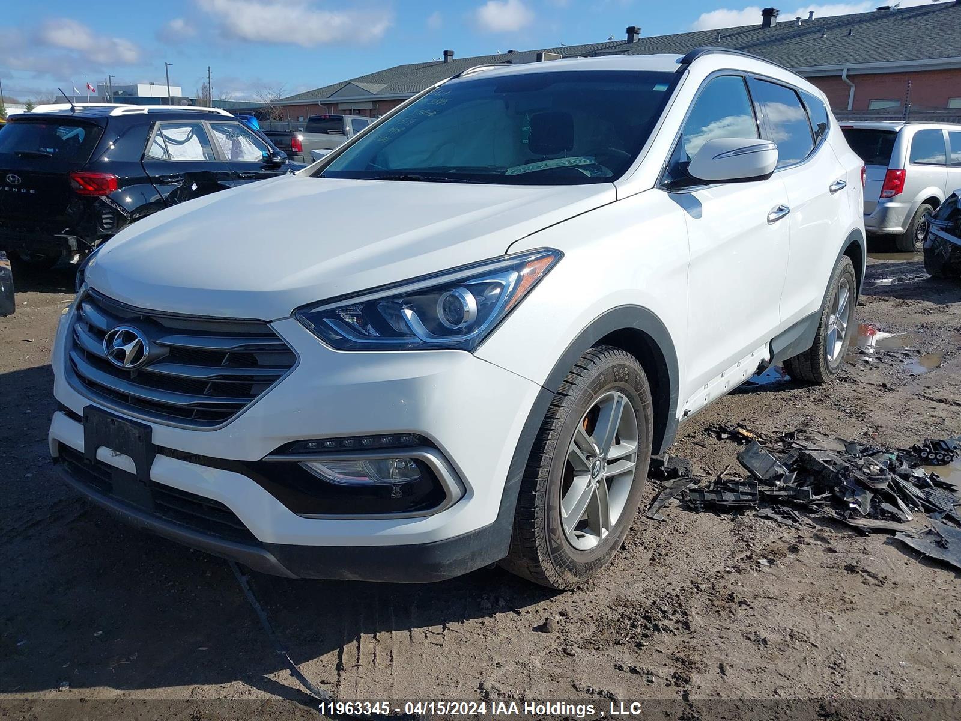 Photo 1 VIN: 5XYZUDLB1HG439519 - HYUNDAI SANTA FE 