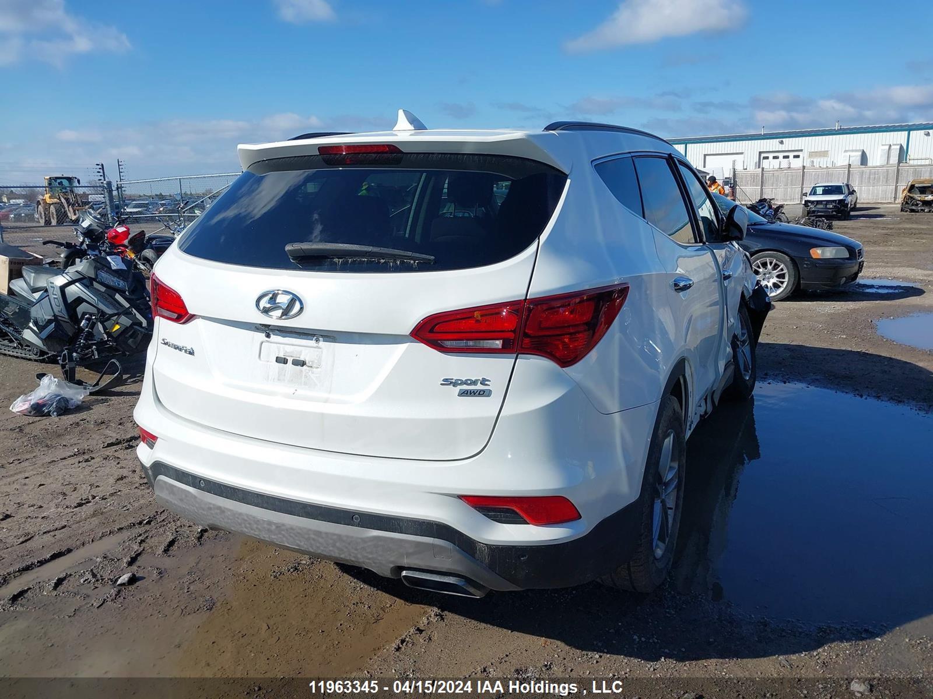 Photo 3 VIN: 5XYZUDLB1HG439519 - HYUNDAI SANTA FE 