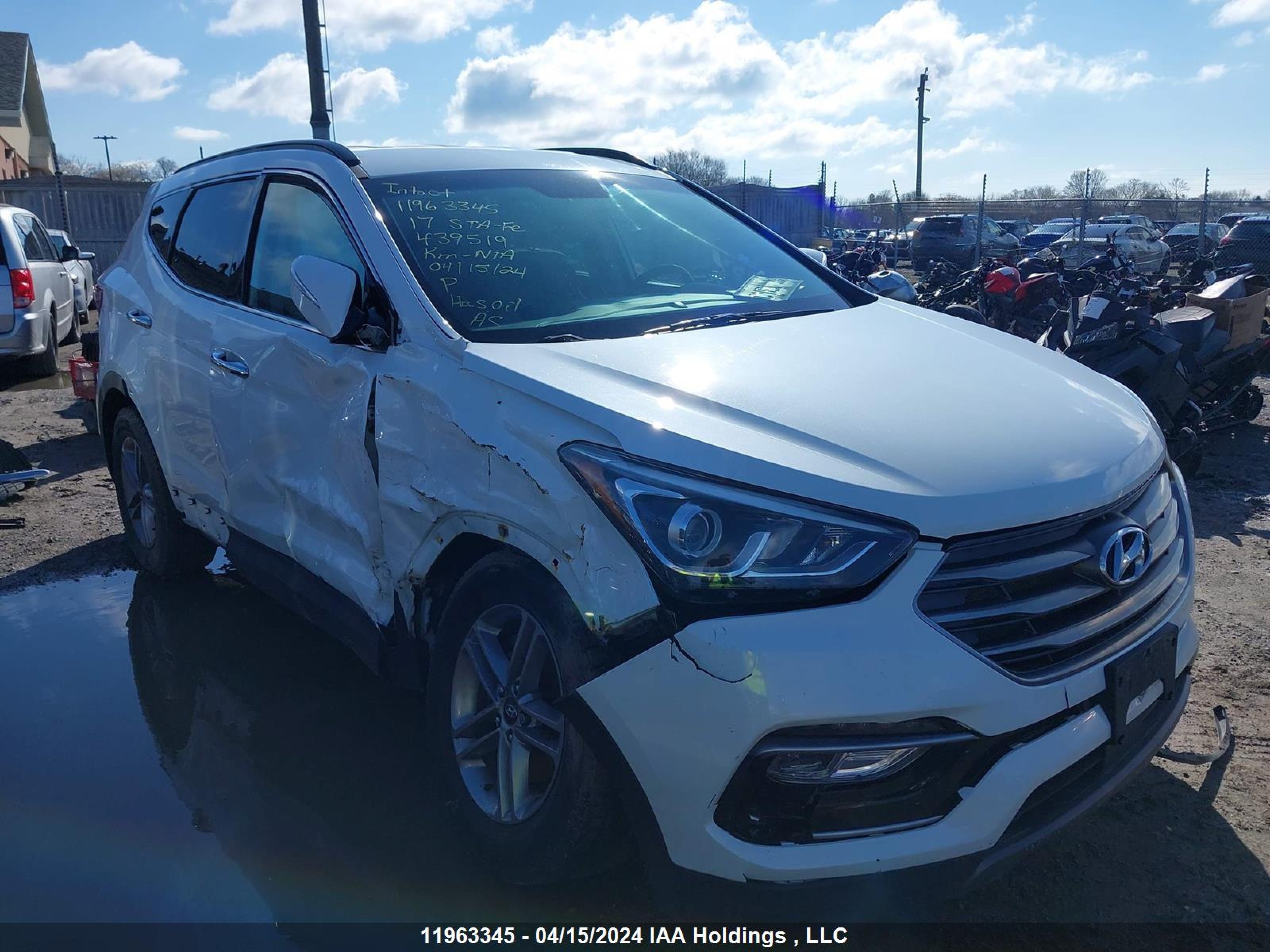 Photo 5 VIN: 5XYZUDLB1HG439519 - HYUNDAI SANTA FE 