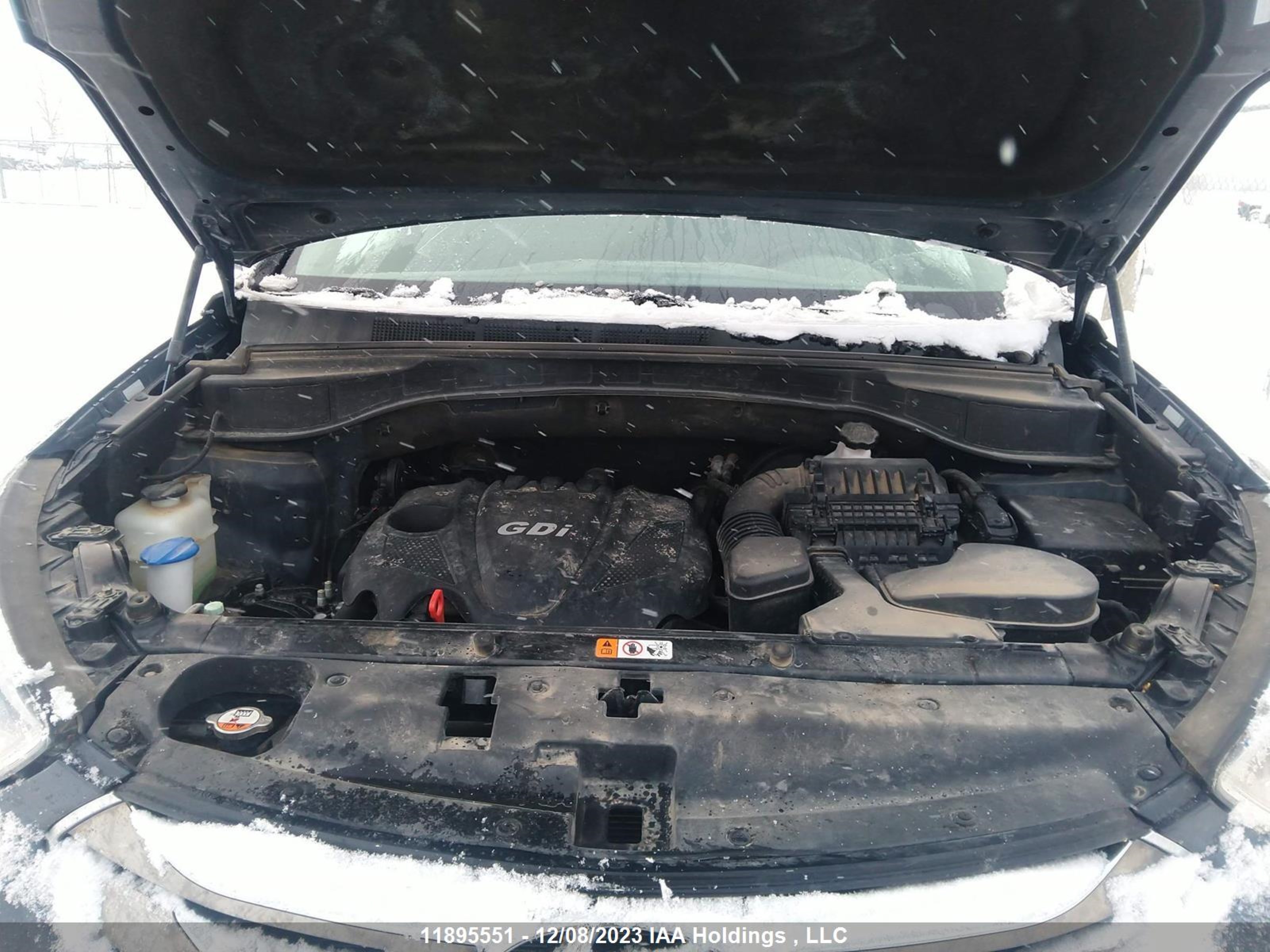 Photo 9 VIN: 5XYZUDLB2DG038412 - HYUNDAI SANTA FE 