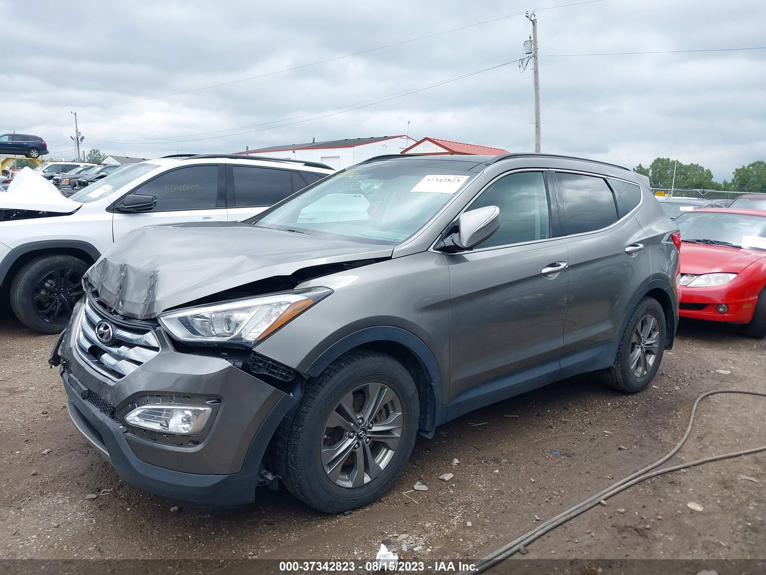 Photo 1 VIN: 5XYZUDLB2EG162505 - HYUNDAI SANTA FE 