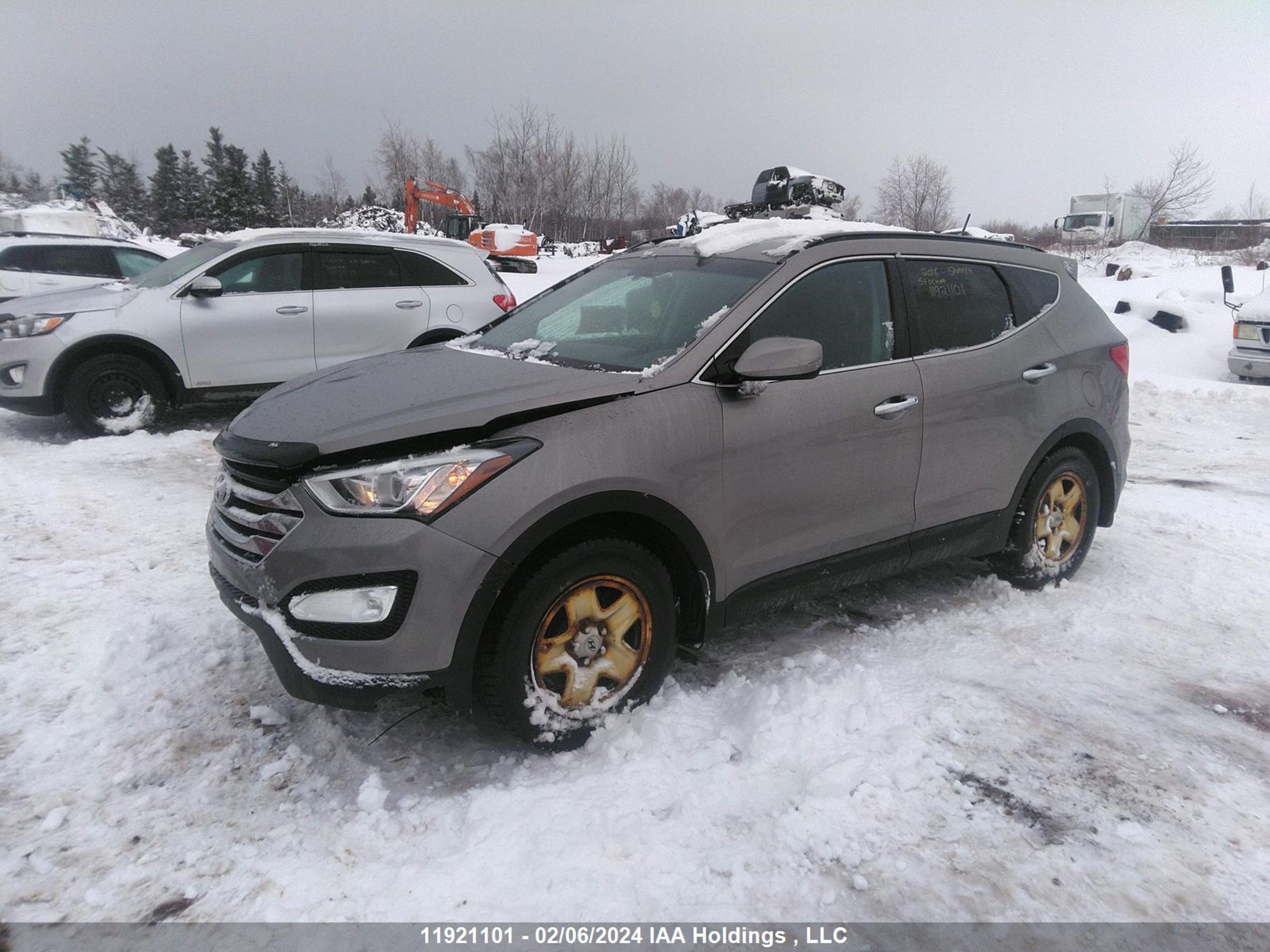 Photo 1 VIN: 5XYZUDLB2GG316035 - HYUNDAI SANTA FE 