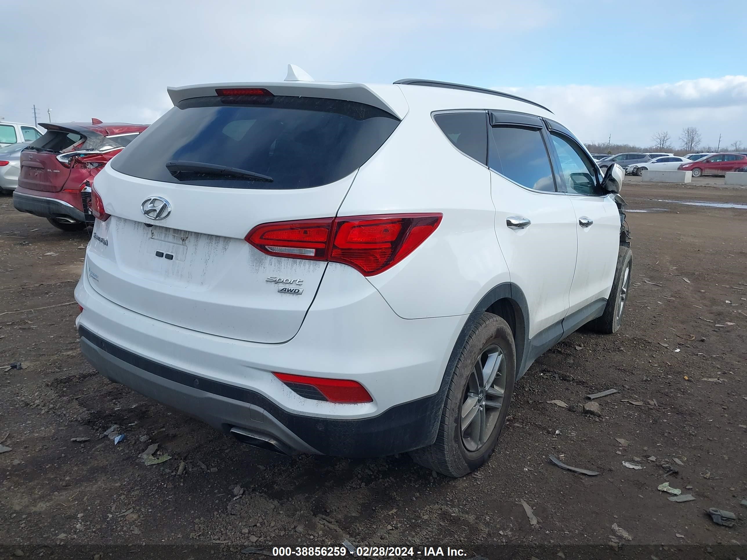 Photo 3 VIN: 5XYZUDLB2HG401586 - HYUNDAI SANTA FE 