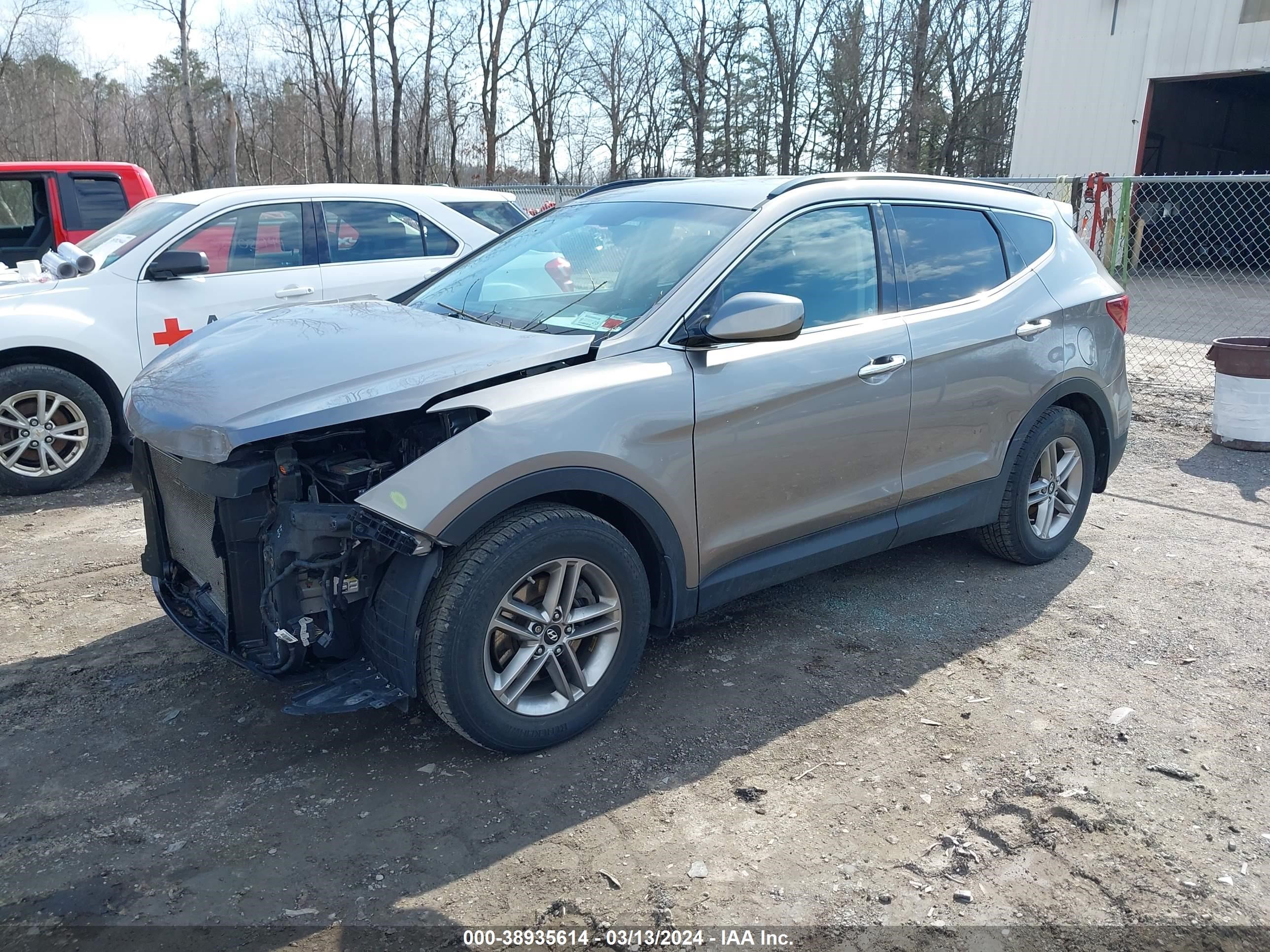 Photo 1 VIN: 5XYZUDLB2HG427654 - HYUNDAI SANTA FE 