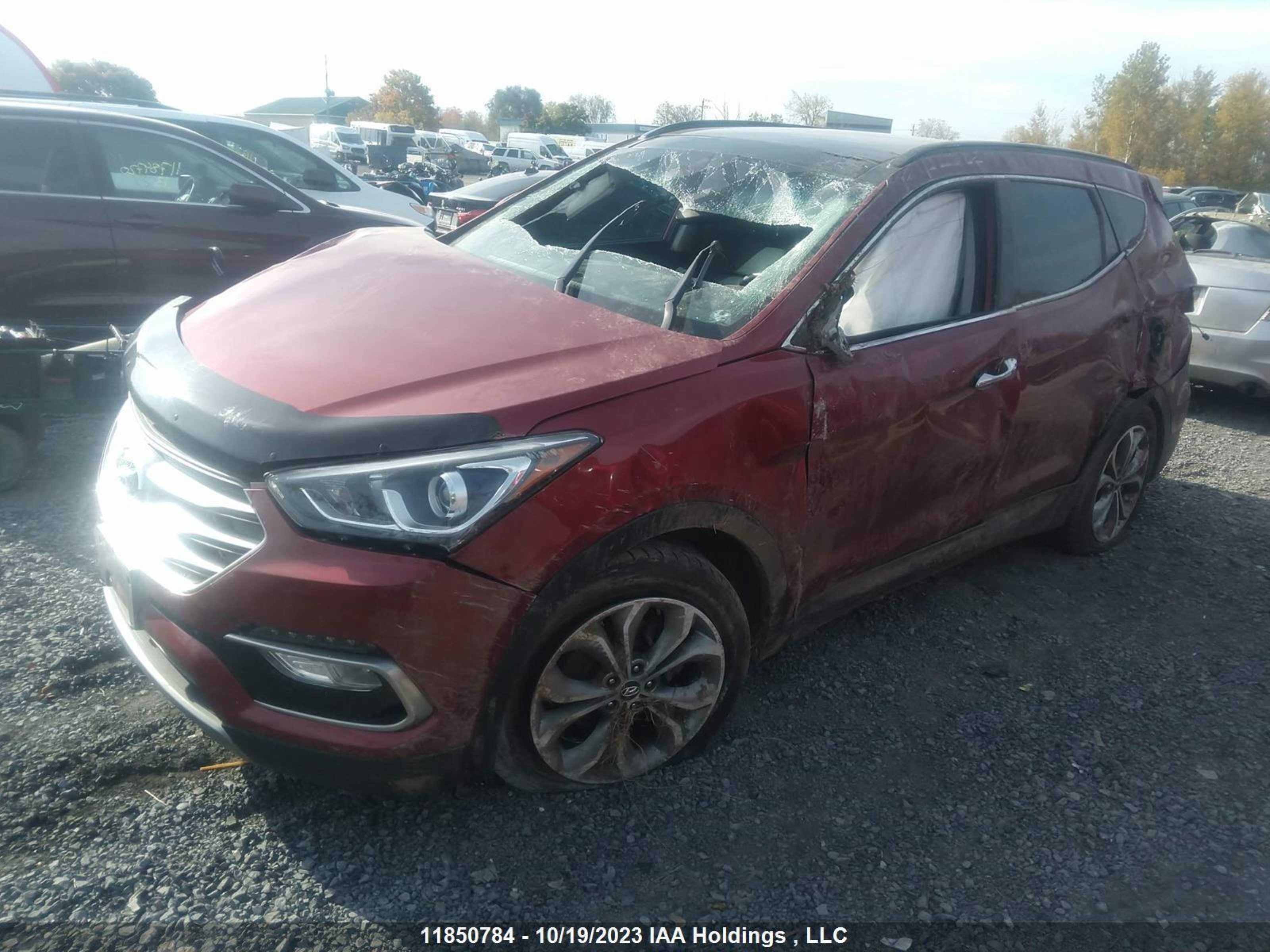 Photo 1 VIN: 5XYZUDLB3HG451090 - HYUNDAI SANTA FE 