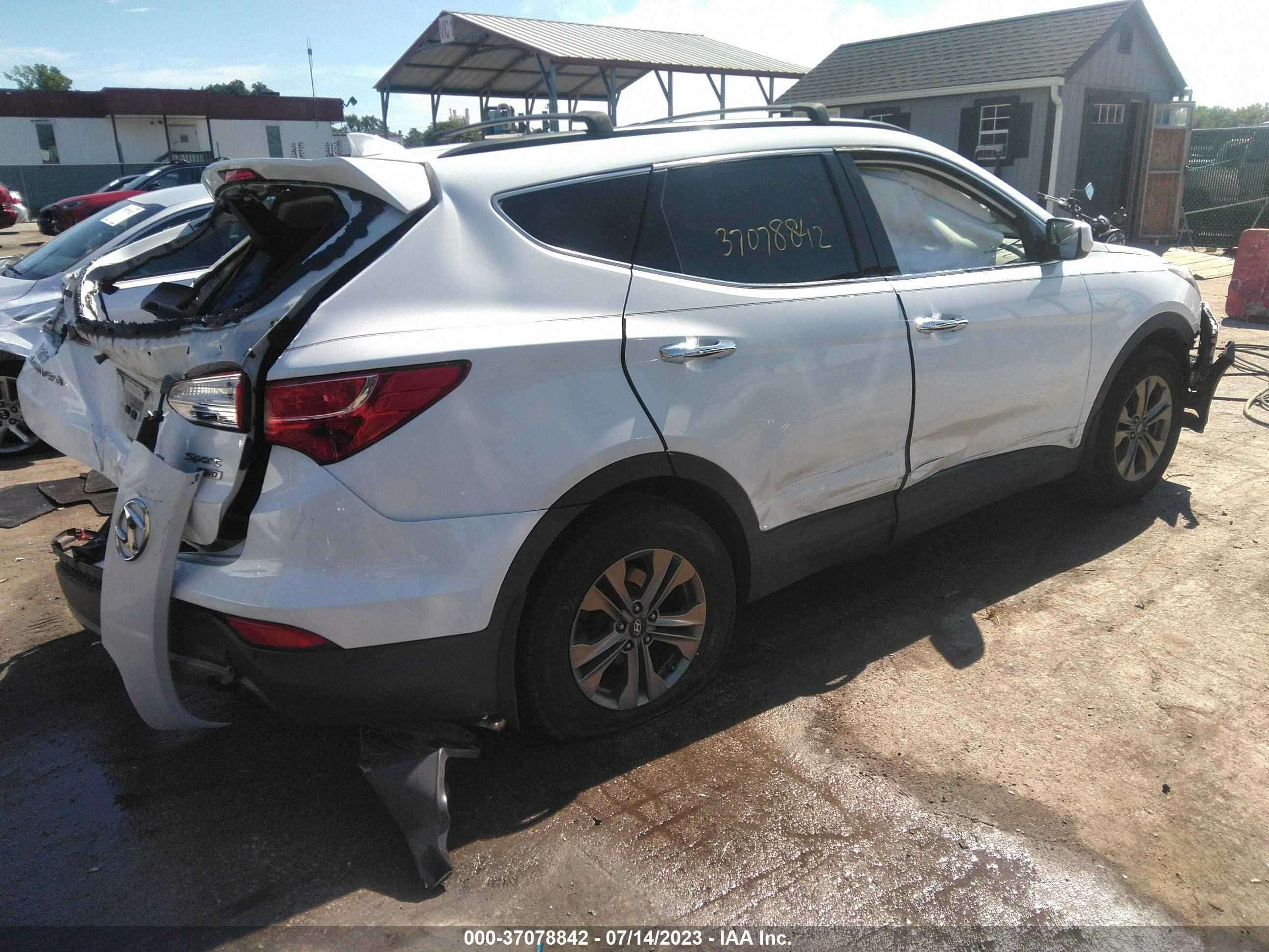 Photo 3 VIN: 5XYZUDLB5FG282171 - HYUNDAI SANTA FE 