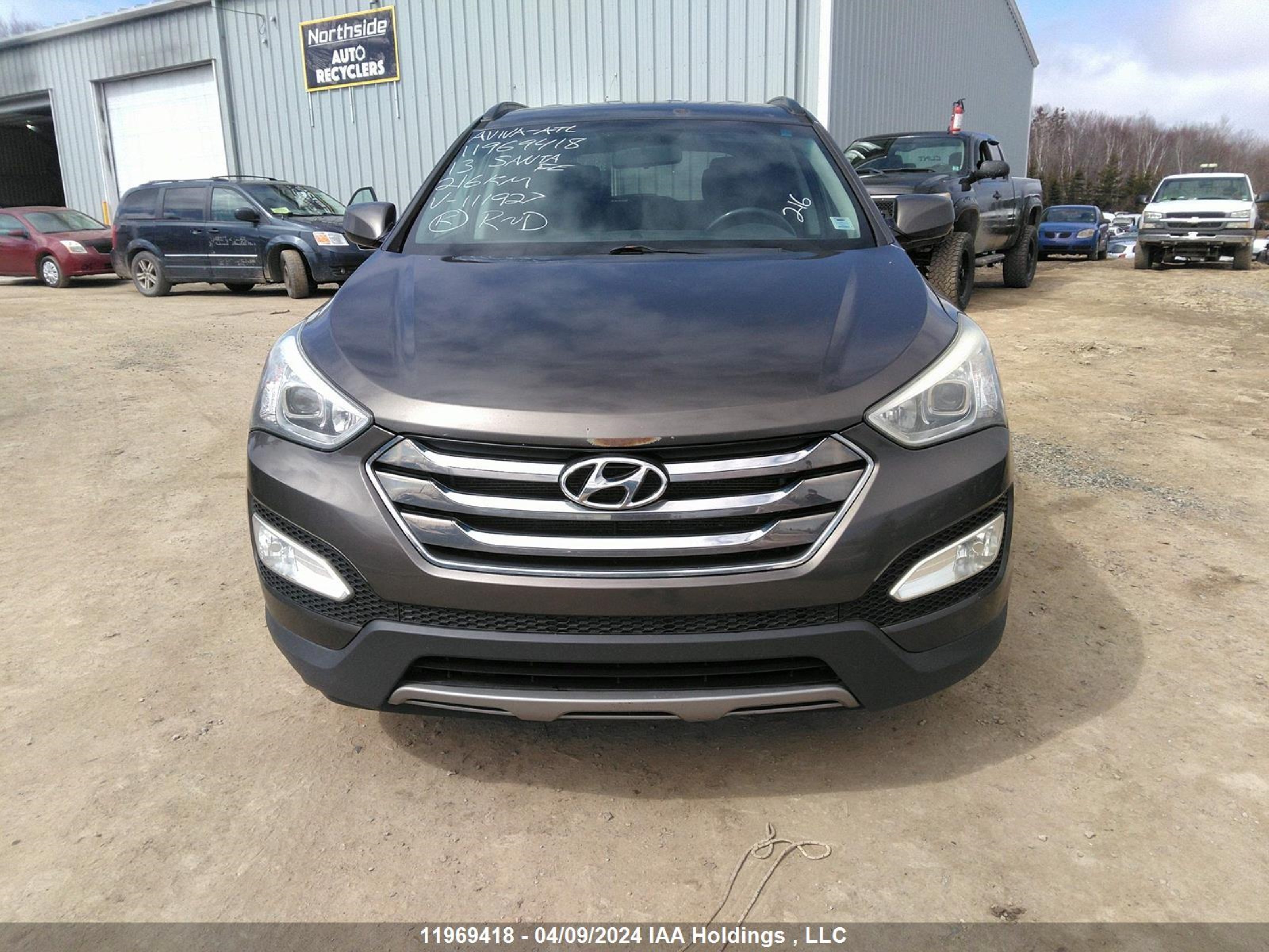 Photo 12 VIN: 5XYZUDLB6DG111927 - HYUNDAI SANTA FE 