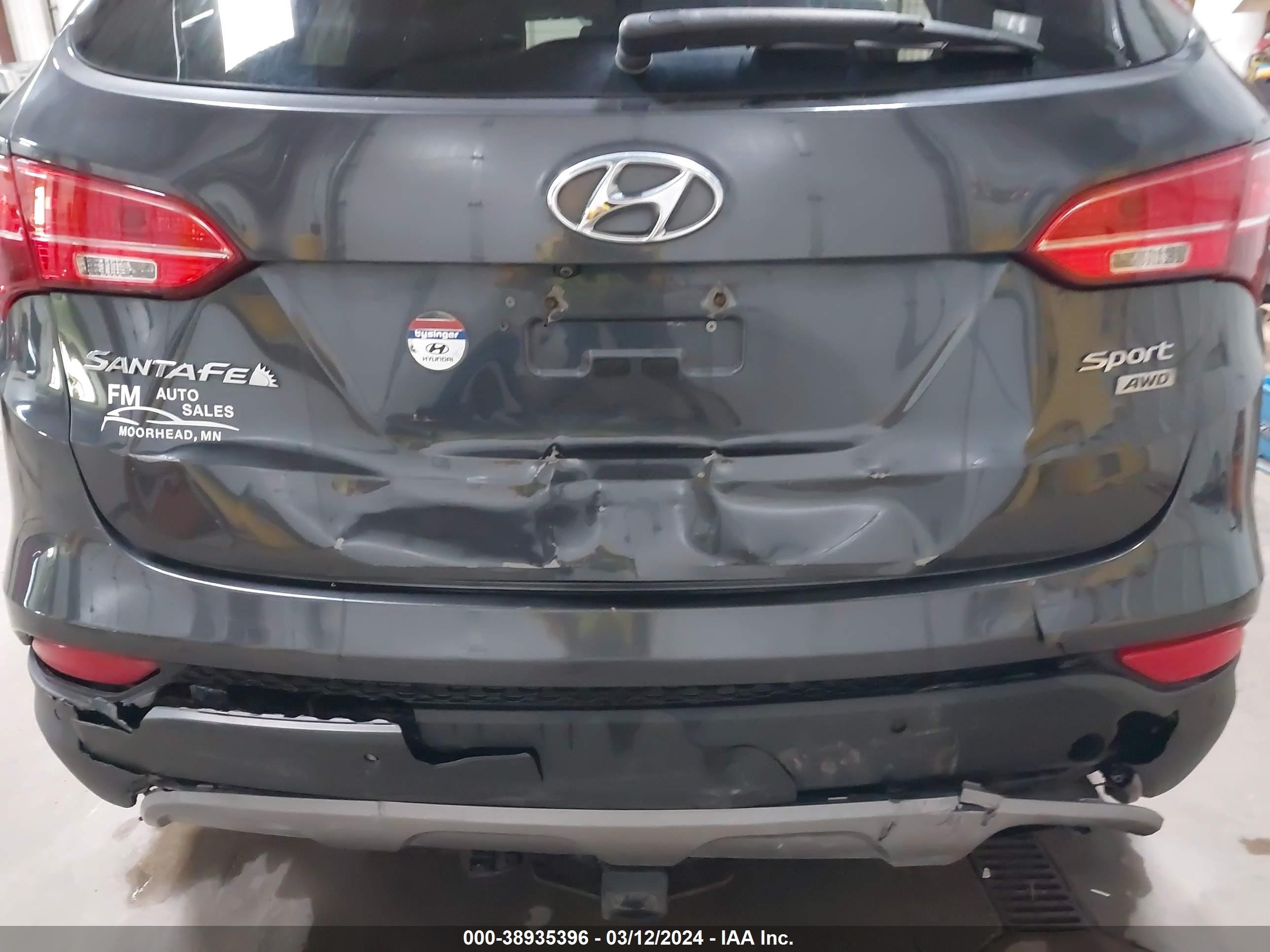 Photo 11 VIN: 5XYZUDLB6FG275973 - HYUNDAI SANTA FE 