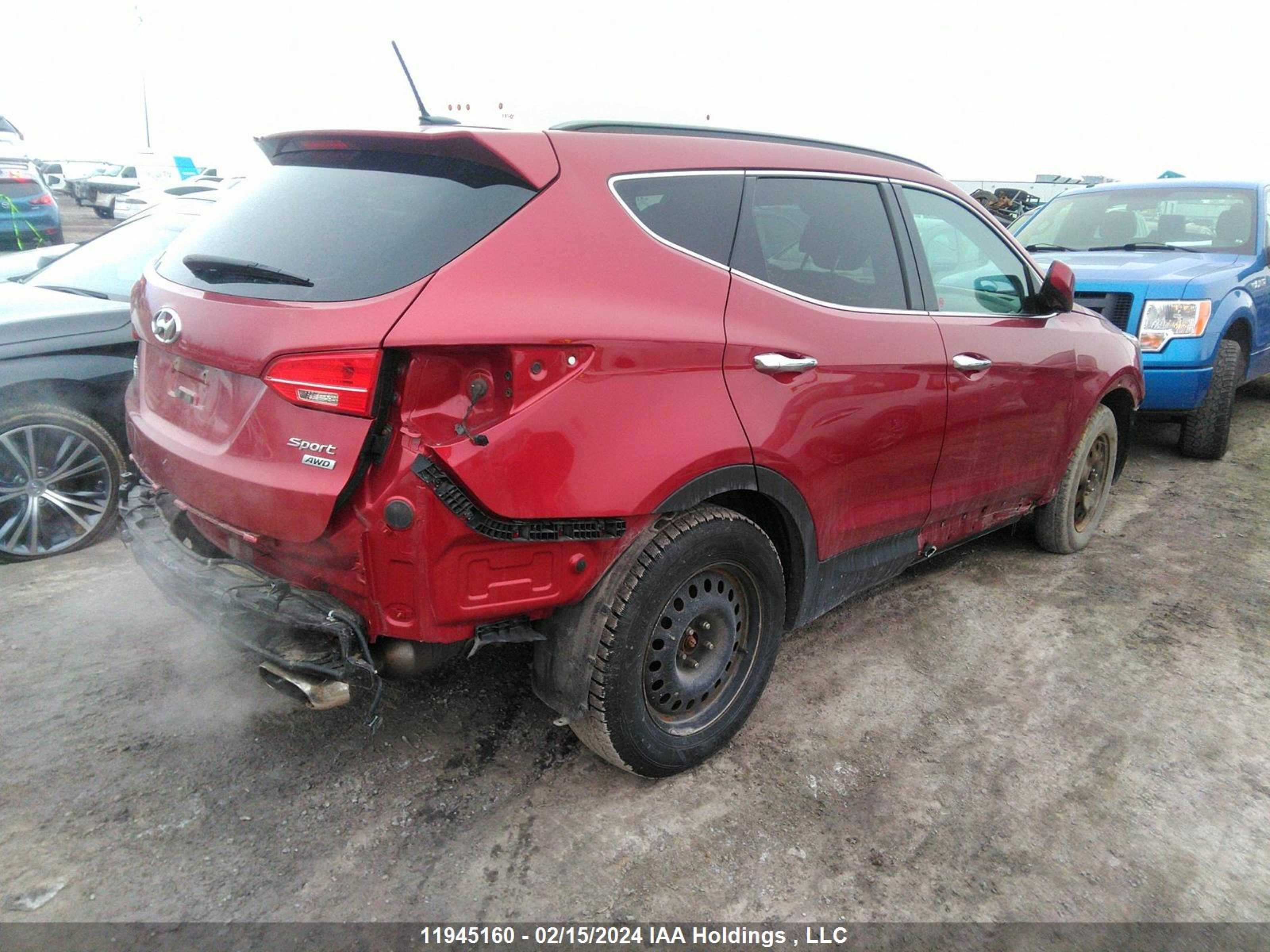 Photo 3 VIN: 5XYZUDLB6GG315762 - HYUNDAI SANTA FE 