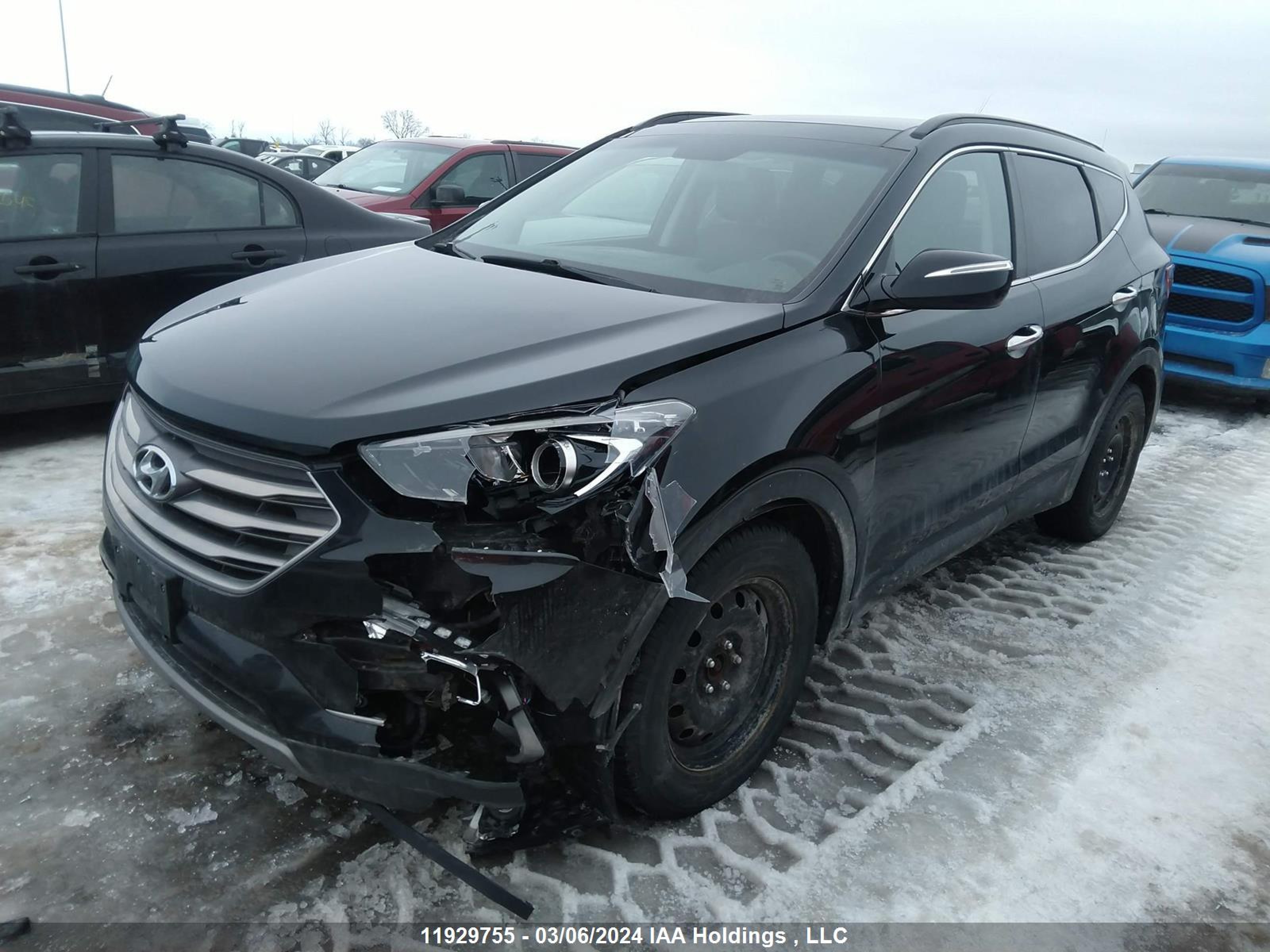 Photo 1 VIN: 5XYZUDLB6HG495827 - HYUNDAI SANTA FE 