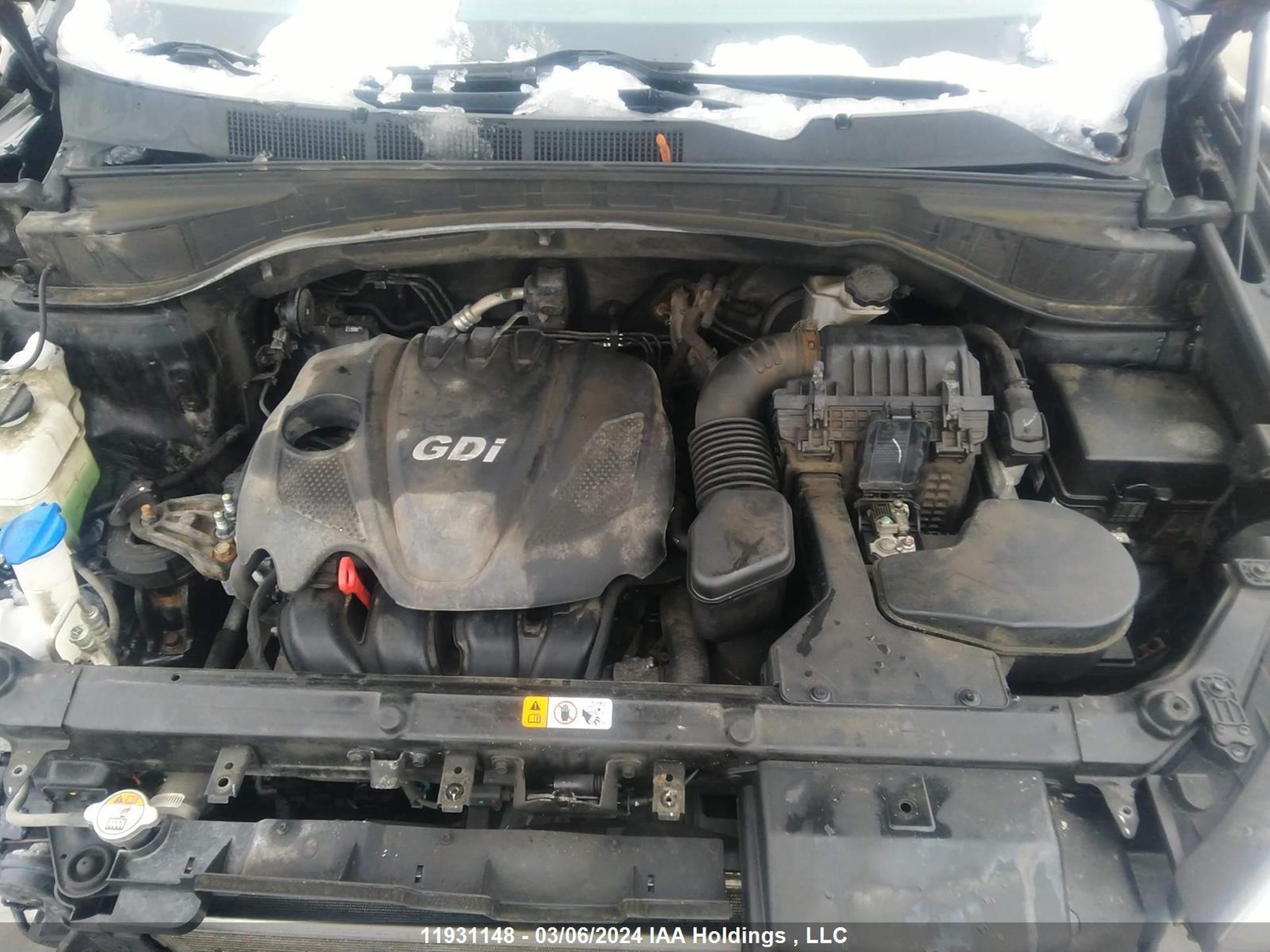 Photo 9 VIN: 5XYZUDLB7EG136465 - HYUNDAI SANTA FE 