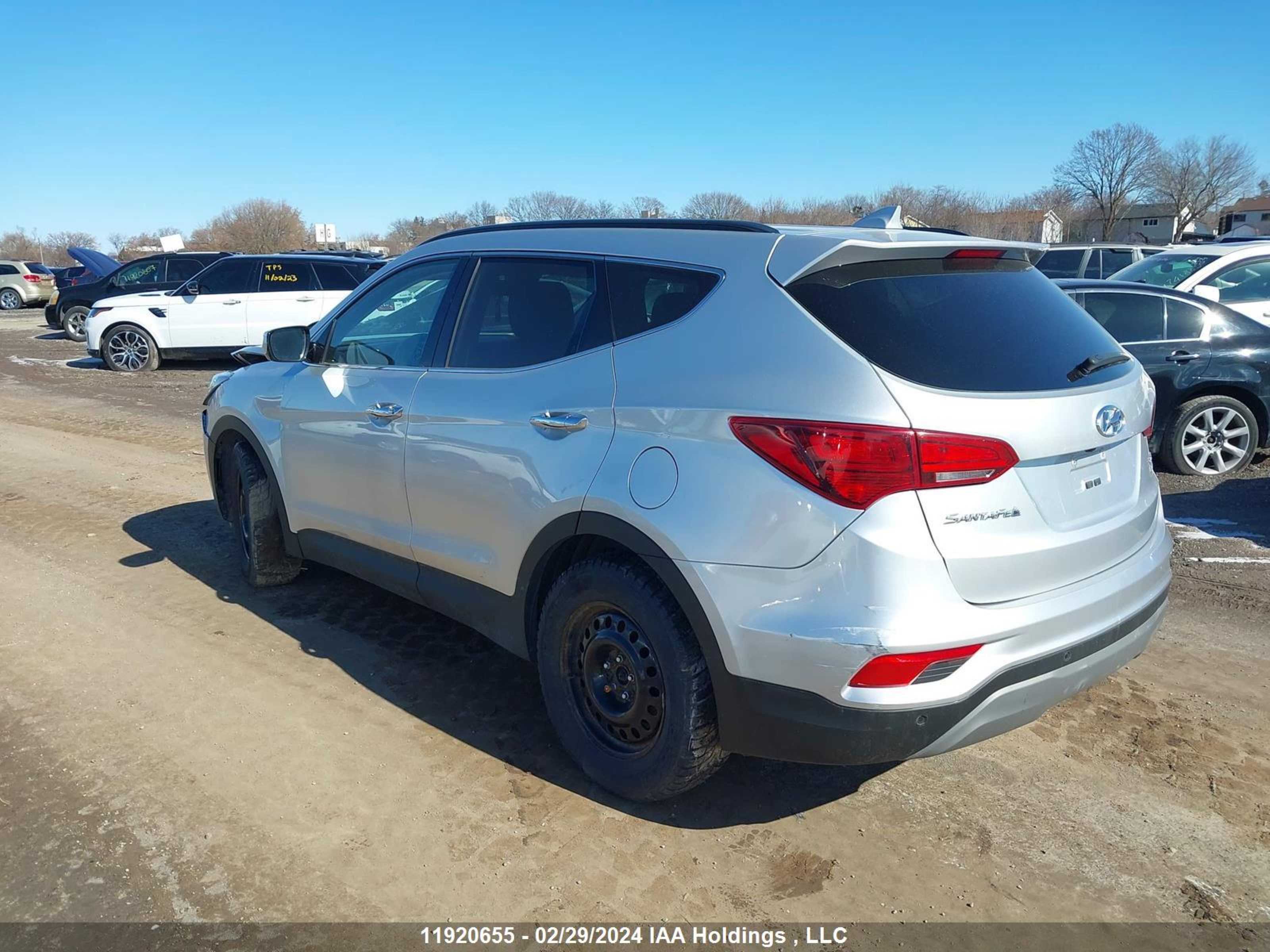 Photo 2 VIN: 5XYZUDLB7JG551313 - HYUNDAI SANTA FE 