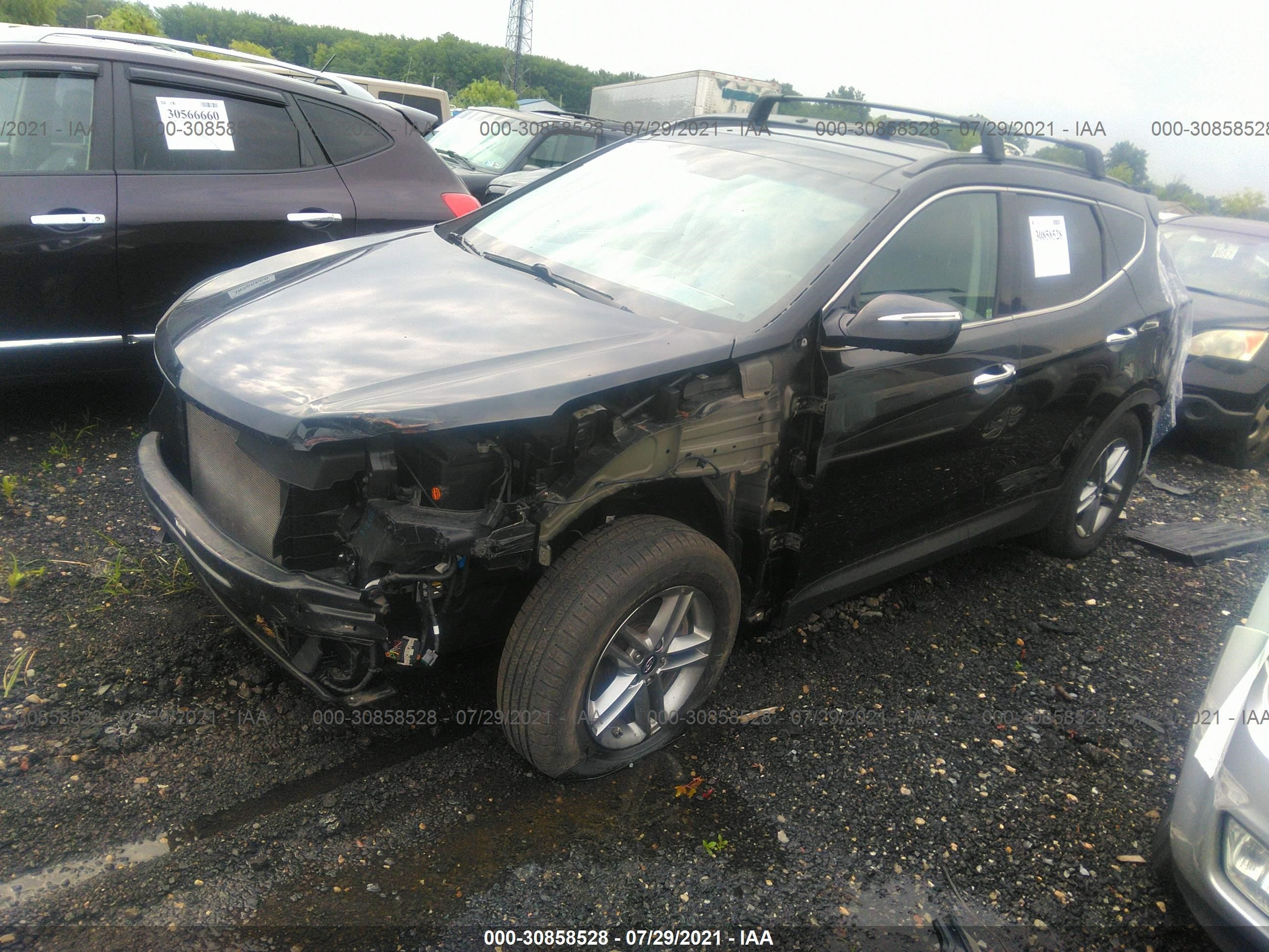 Photo 1 VIN: 5XYZUDLB7JG565258 - HYUNDAI SANTA FE 