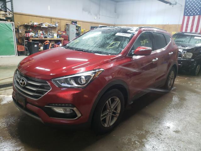 Photo 1 VIN: 5XYZUDLB8HG433104 - HYUNDAI SANTA FE S 