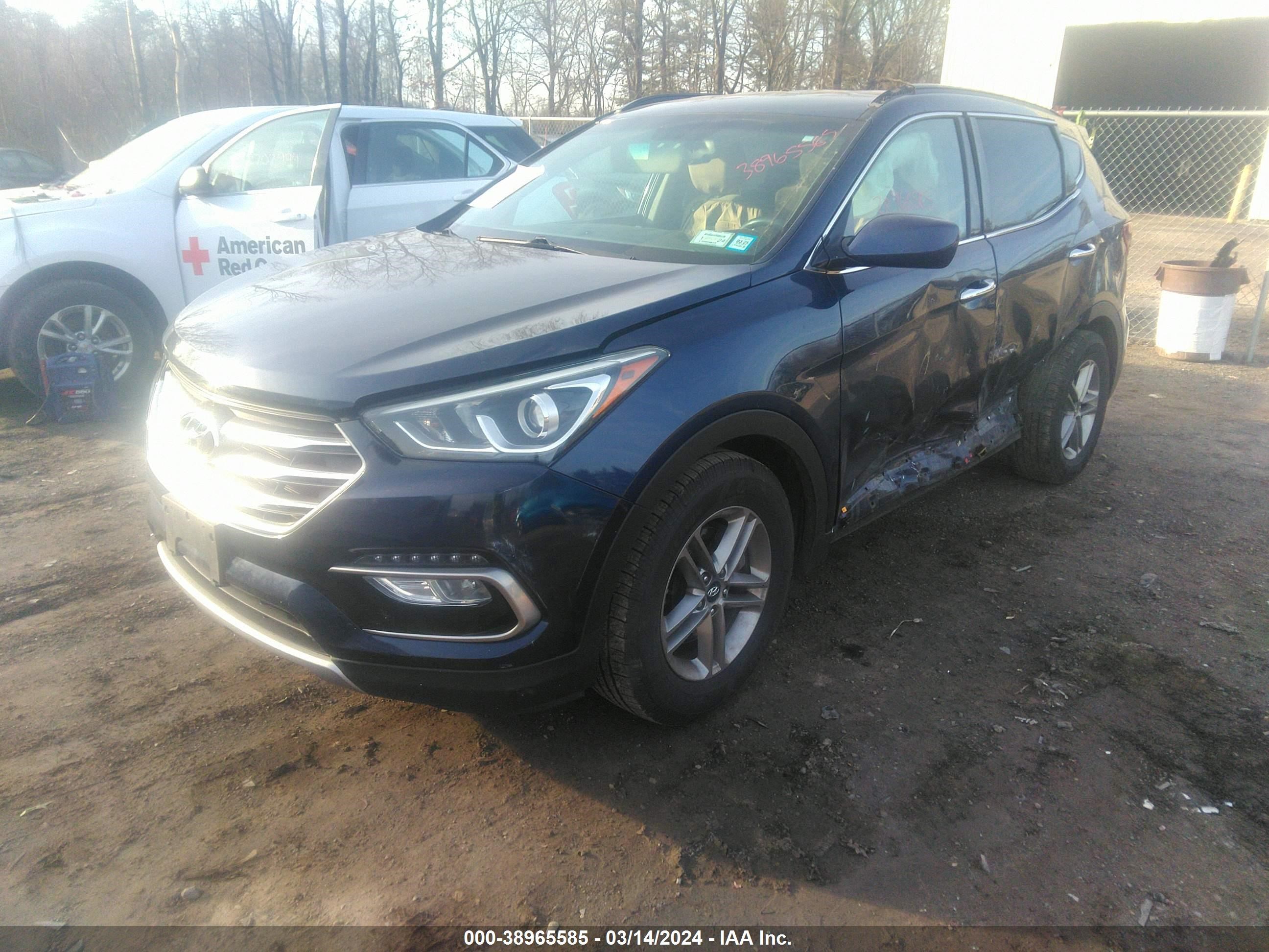 Photo 1 VIN: 5XYZUDLBXHG473278 - HYUNDAI SANTA FE 