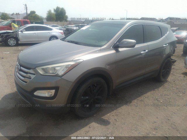 Photo 1 VIN: 5XYZW3LA9DG054974 - HYUNDAI SANTA FE 