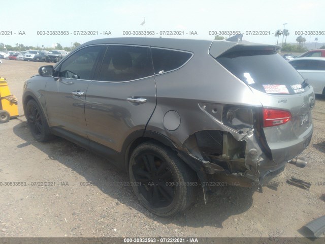 Photo 2 VIN: 5XYZW3LA9DG054974 - HYUNDAI SANTA FE 