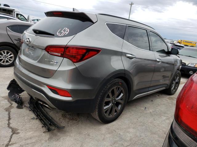 Photo 2 VIN: 5XYZW4LA7HG458142 - HYUNDAI SANTA FE S 