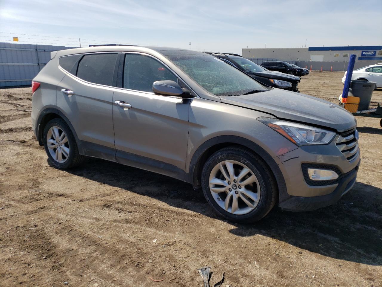 Photo 3 VIN: 5XYZWDLA4DG063667 - HYUNDAI SANTA FE 