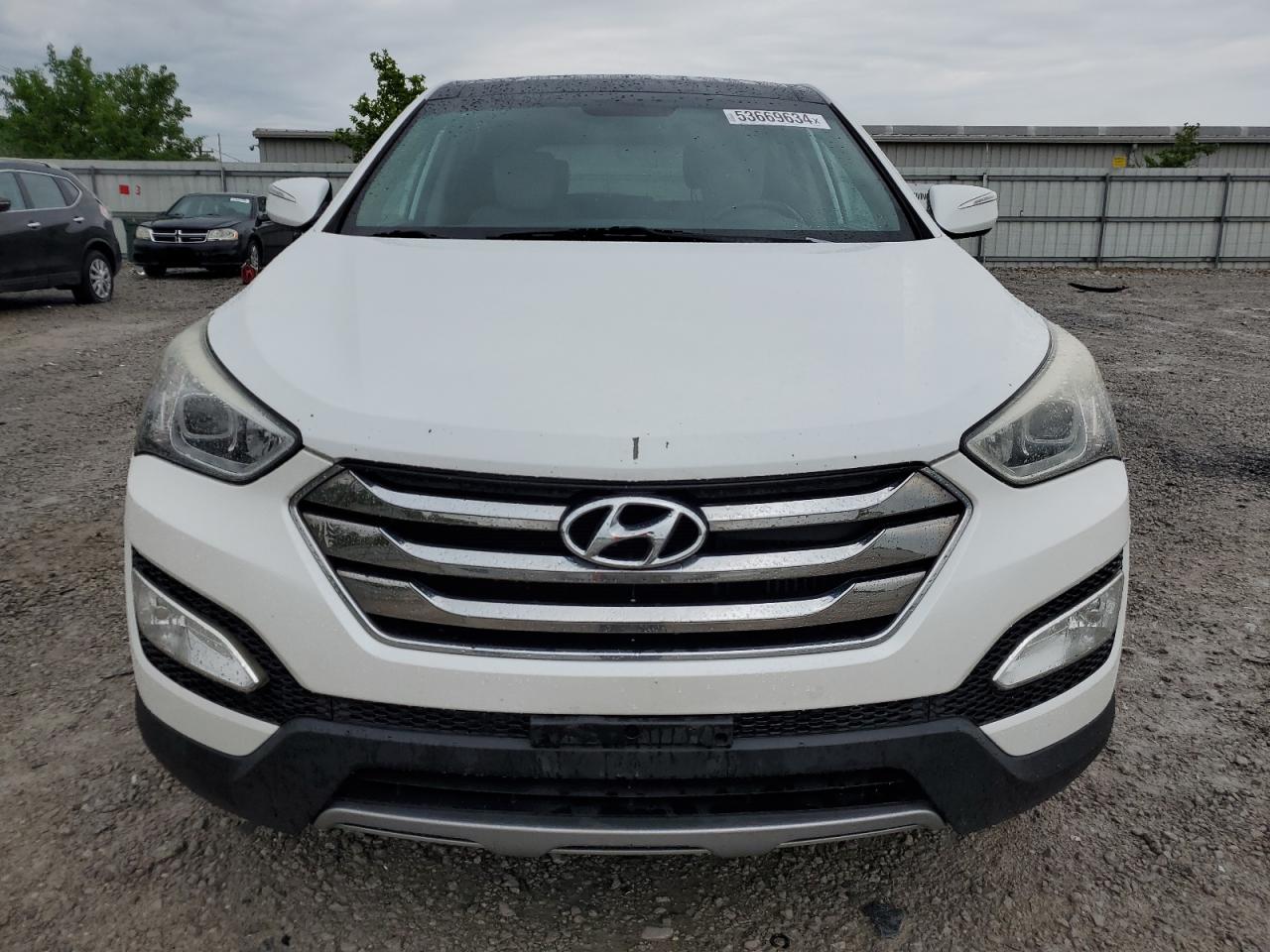 Photo 4 VIN: 5XYZWDLA5DG066206 - HYUNDAI SANTA FE 