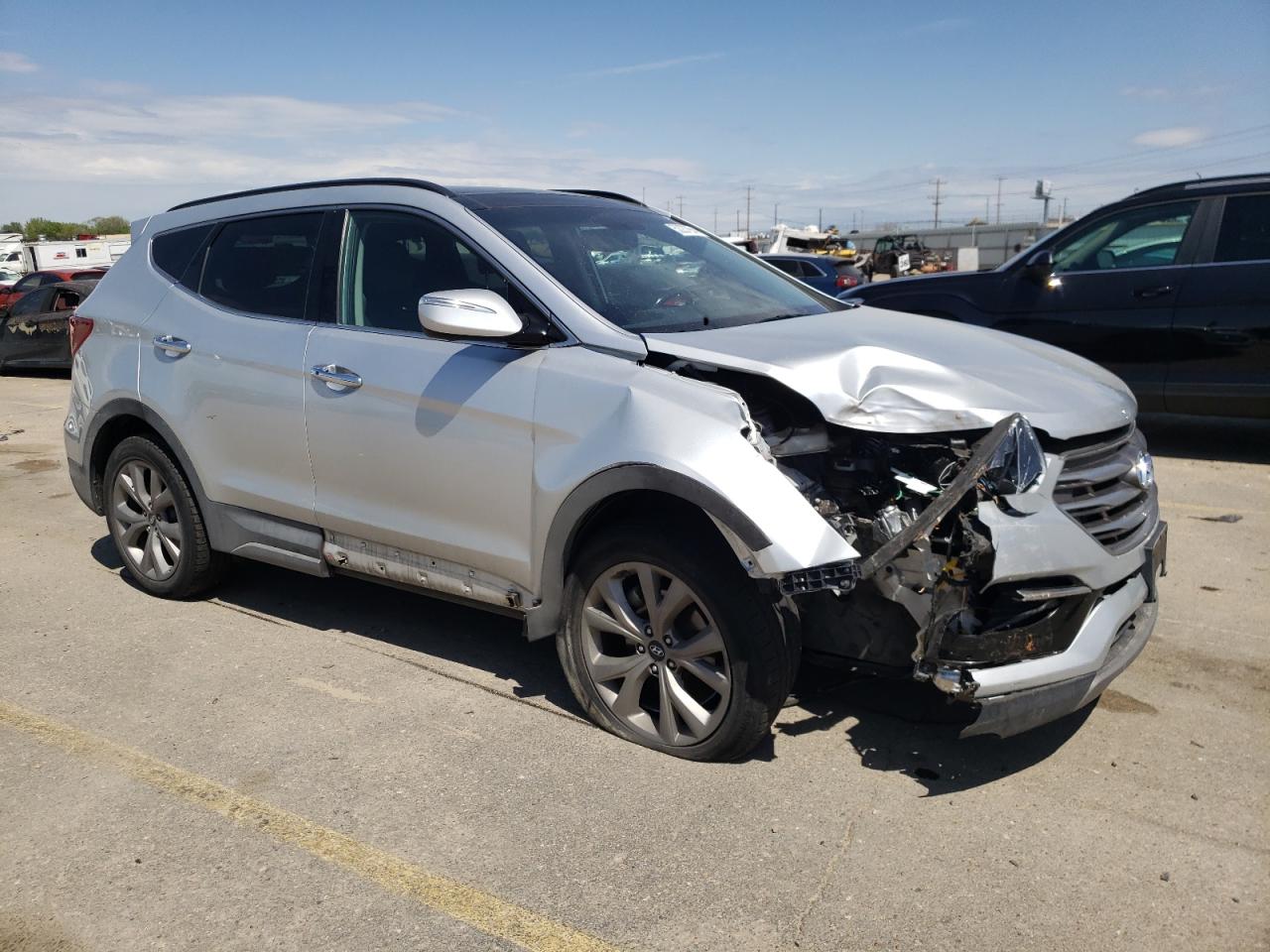 Photo 3 VIN: 5XYZWDLA5HG485467 - HYUNDAI SANTA FE 