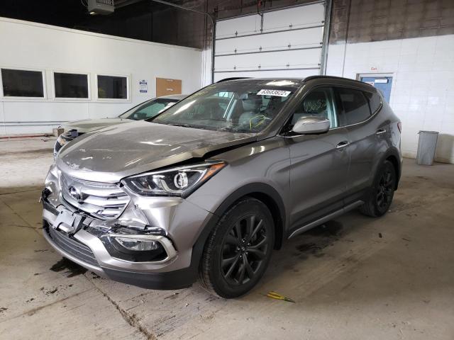 Photo 1 VIN: 5XYZWDLA7HG437758 - HYUNDAI SANTA FE S 