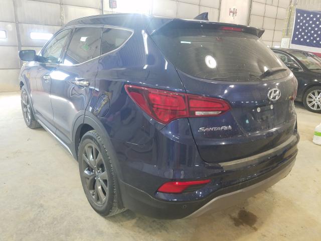 Photo 2 VIN: 5XYZWDLA8HG421696 - HYUNDAI SANTA FE S 