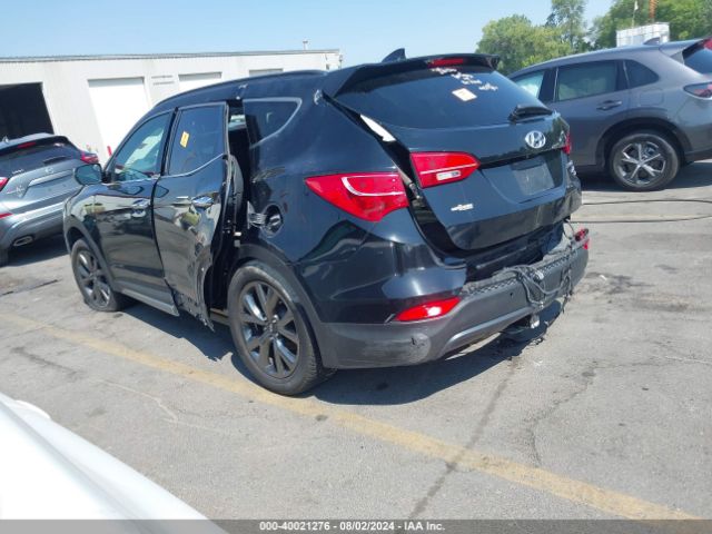 Photo 2 VIN: 5XYZWDLAXHG484878 - HYUNDAI SANTA FE 