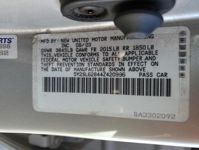 Photo 11 VIN: 5Y2SL62844Z420996 - PONTIAC VIBE 