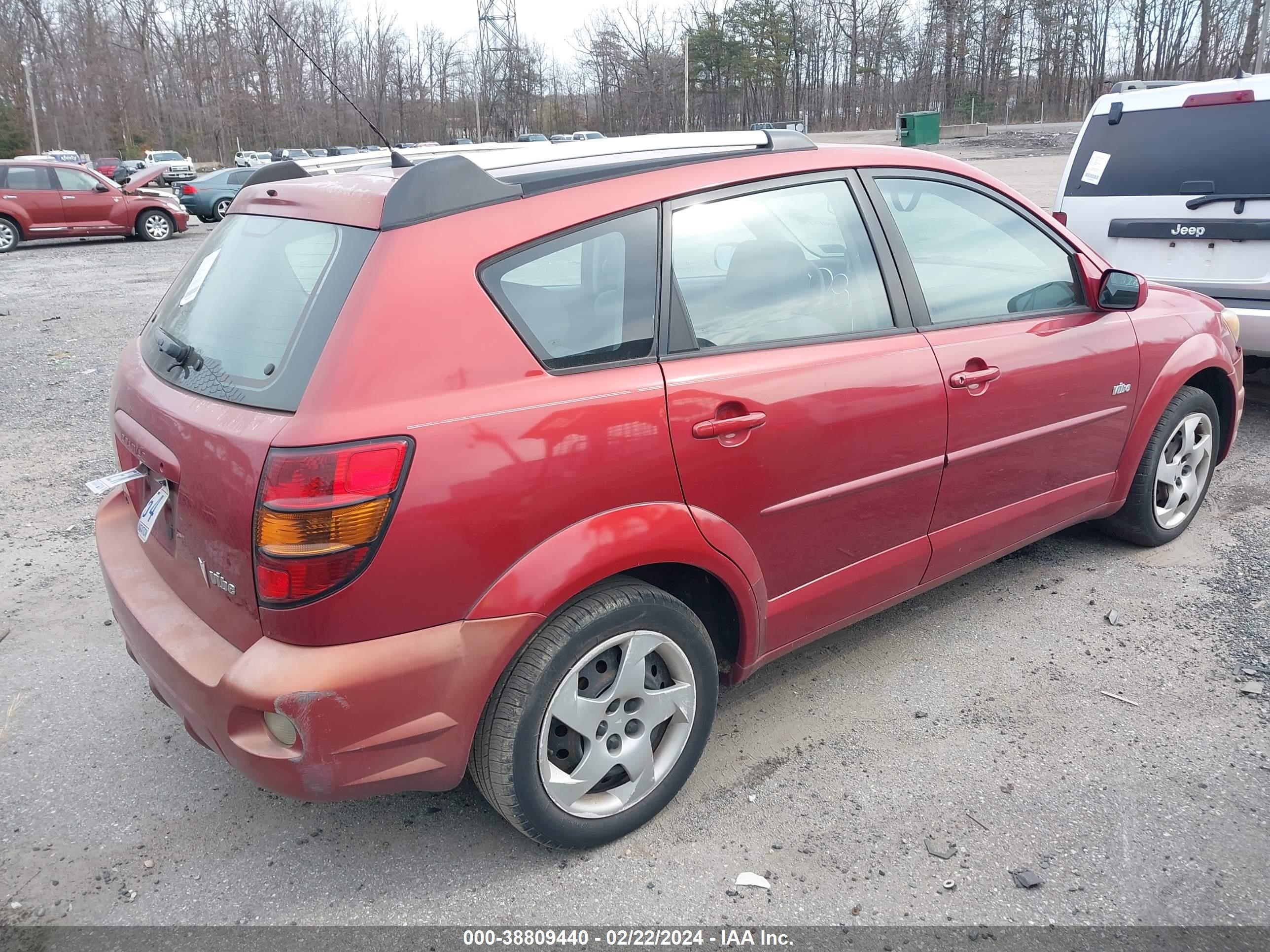 Photo 3 VIN: 5Y2SL63825Z476595 - PONTIAC VIBE 