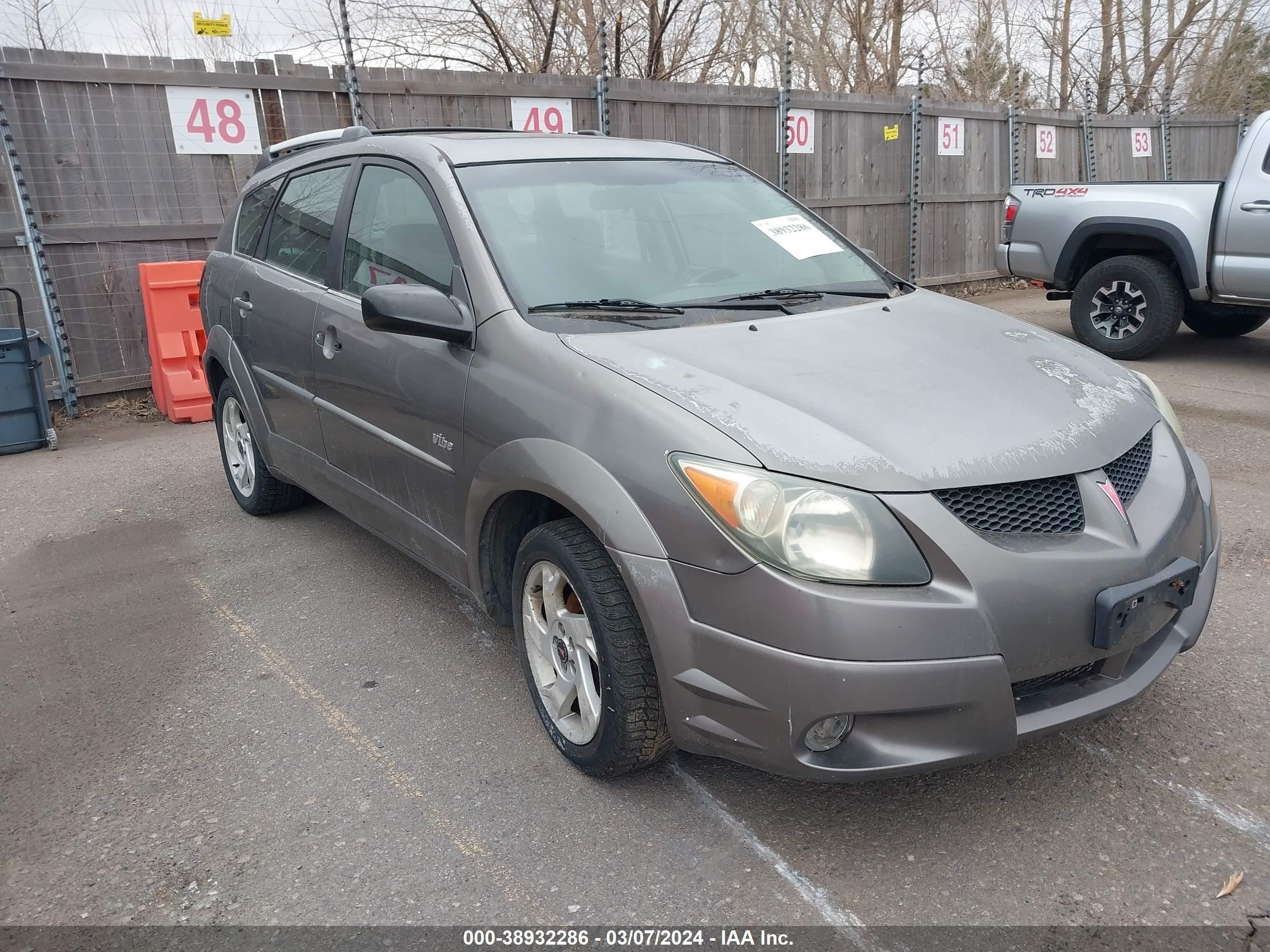 Photo 0 VIN: 5Y2SL648X3Z433652 - PONTIAC VIBE 