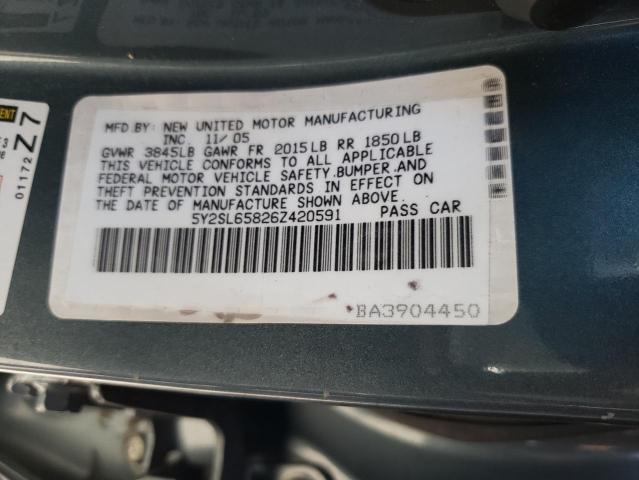 Photo 11 VIN: 5Y2SL65826Z420591 - PONTIAC VIBE 