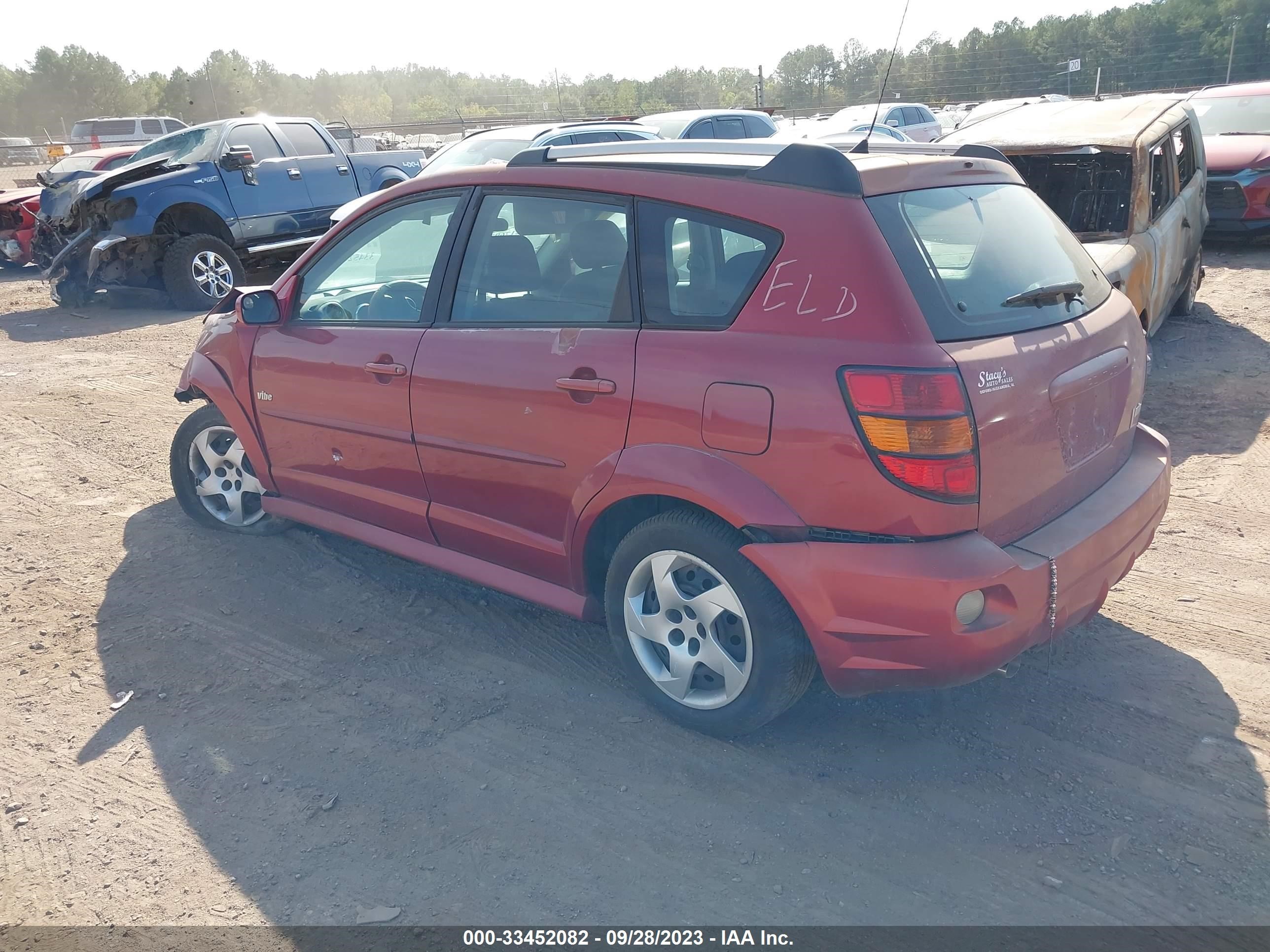 Photo 2 VIN: 5Y2SL65826Z459973 - PONTIAC VIBE 