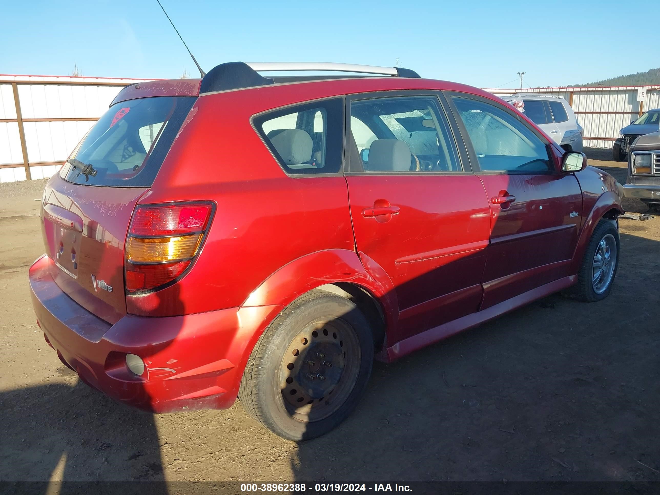 Photo 3 VIN: 5Y2SL65846Z451681 - PONTIAC VIBE 