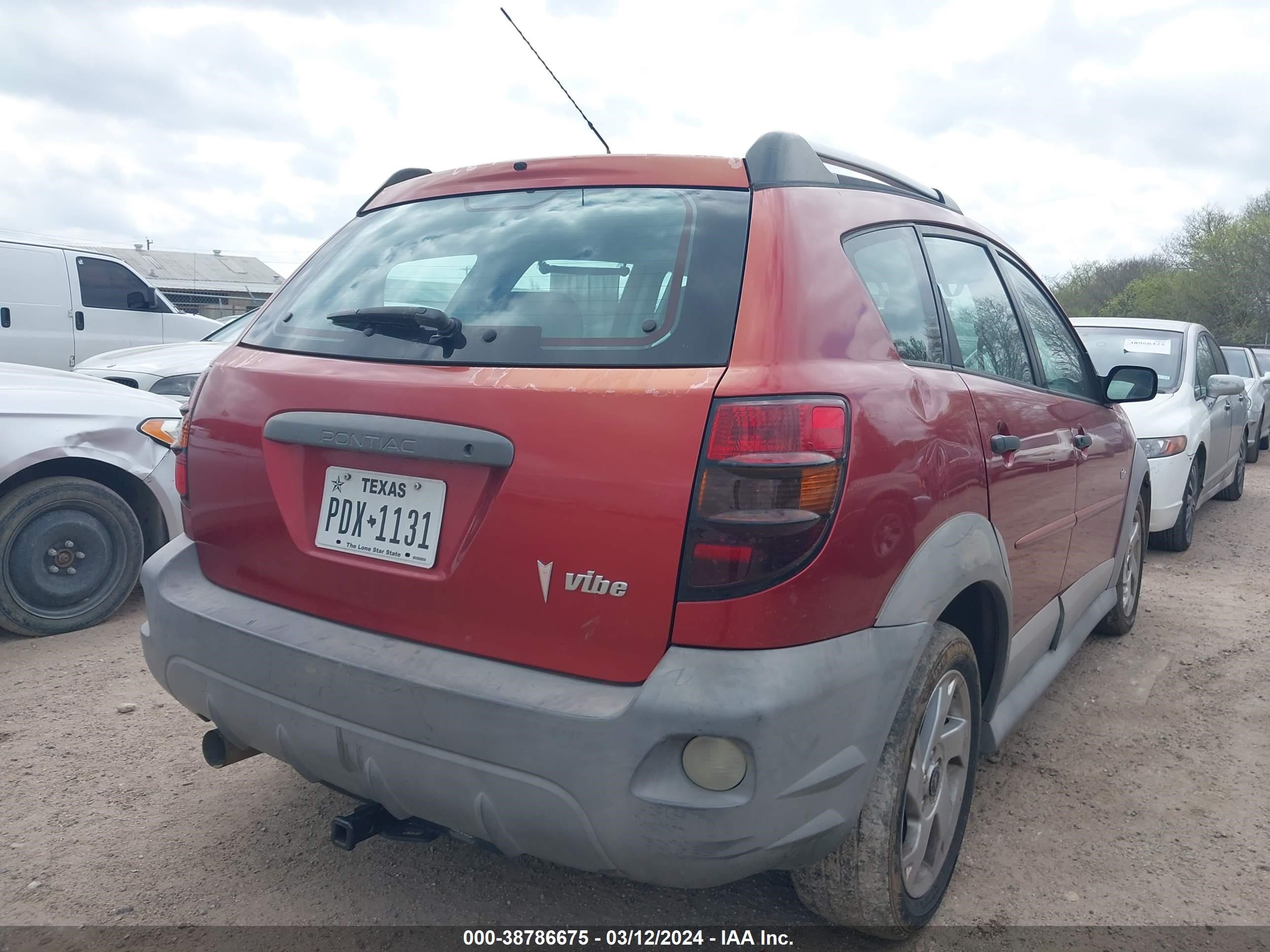 Photo 3 VIN: 5Y2SL67897Z434874 - PONTIAC VIBE 