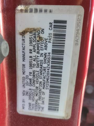 Photo 12 VIN: 5Y2SM628X4Z436634 - PONTIAC VIBE 