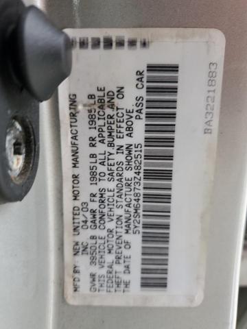 Photo 11 VIN: 5Y2SM64873Z482515 - PONTIAC VIBE 