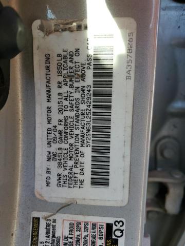 Photo 11 VIN: 5Y2SN63L25Z429243 - PONTIAC VIBE 