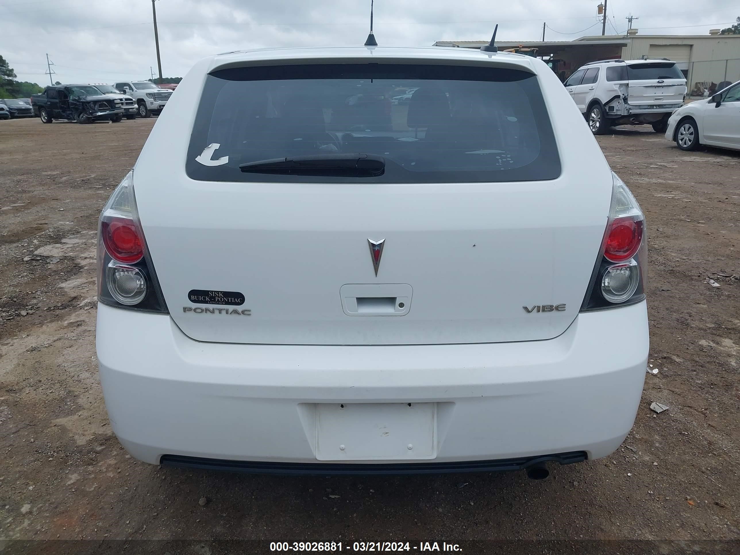 Photo 15 VIN: 5Y2SP67059Z412498 - PONTIAC VIBE 