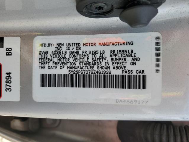 Photo 11 VIN: 5Y2SP67079Z461332 - PONTIAC VIBE 