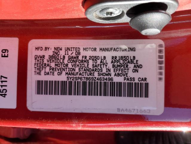 Photo 11 VIN: 5Y2SP67869Z463496 - PONTIAC VIBE 