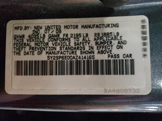 Photo 11 VIN: 5Y2SP6E00AZ414165 - PONTIAC VIBE 