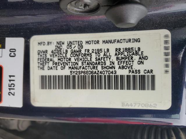 Photo 11 VIN: 5Y2SP6E06AZ407043 - PONTIAC VIBE 