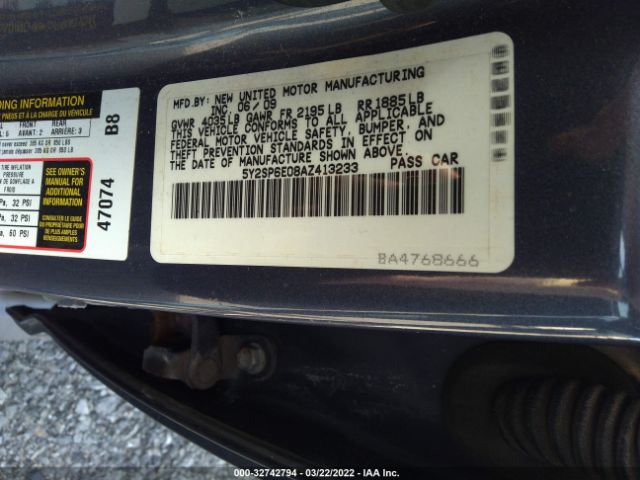 Photo 8 VIN: 5Y2SP6E08AZ413233 - PONTIAC VIBE 