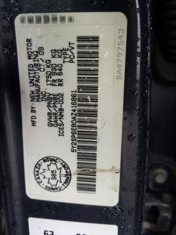 Photo 11 VIN: 5Y2SP6E80AZ416861 - PONTIAC VIBE 