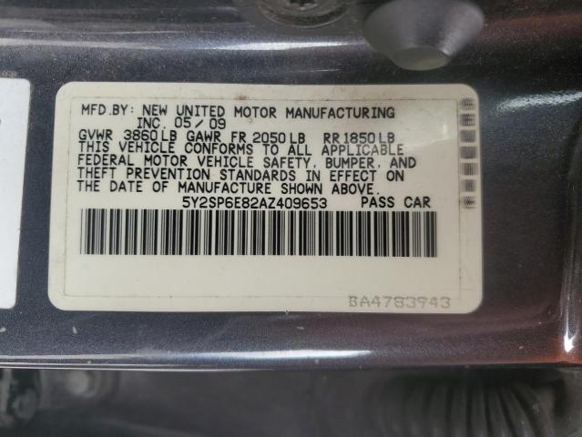 Photo 11 VIN: 5Y2SP6E82AZ409653 - PONTIAC VIBE 