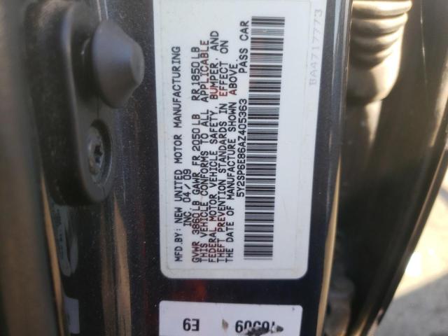 Photo 12 VIN: 5Y2SP6E86AZ405363 - PONTIAC VIBE 