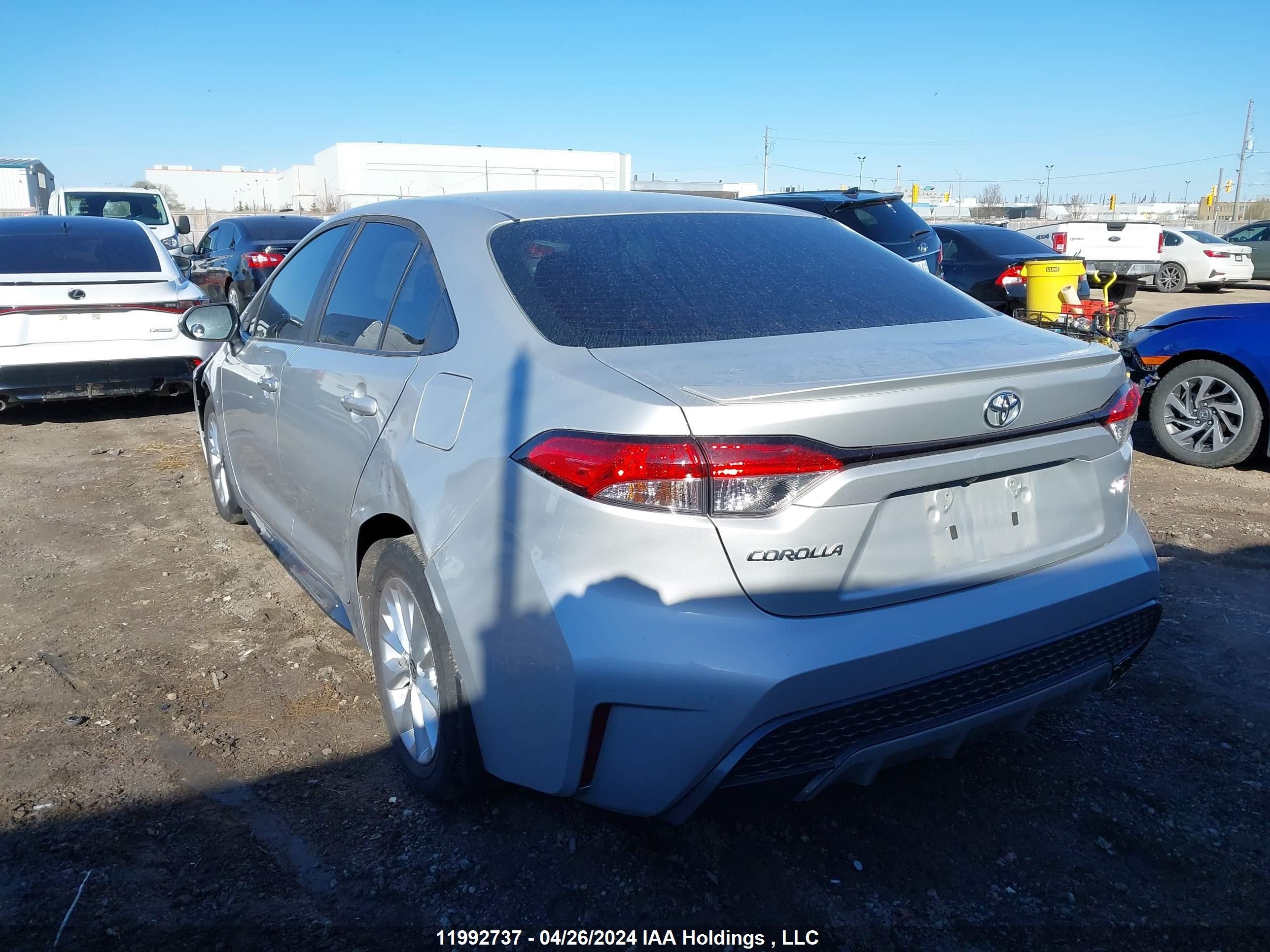 Photo 2 VIN: 5YFB4MBE6NP116376 - TOYOTA COROLLA 