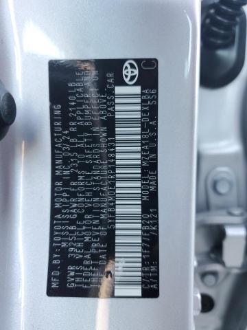 Photo 12 VIN: 5YFB4MDE1RP148431 - TOYOTA COROLLA LE 